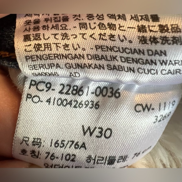 Levi’s Wedgie 100% cotton 30 - Picture 7 of 8